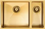 Nano PVD Gold Undermount Stainless Steel Kitchen Sink Without Faucet