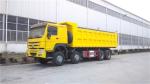 Long Cabin Sinotruk 371hp 8x4 12 Wheeler Howo Tipper Truck