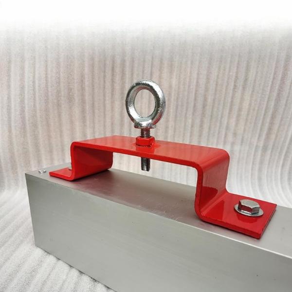 Top Mounted Release Bar Magnetic Sweeper Cleaner for Forklift Mounted Cleaning