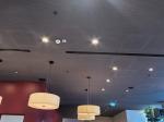 16/16/6mm Ceiling Formica Laminate Perforated Acoustic Panel Timber Soundproof