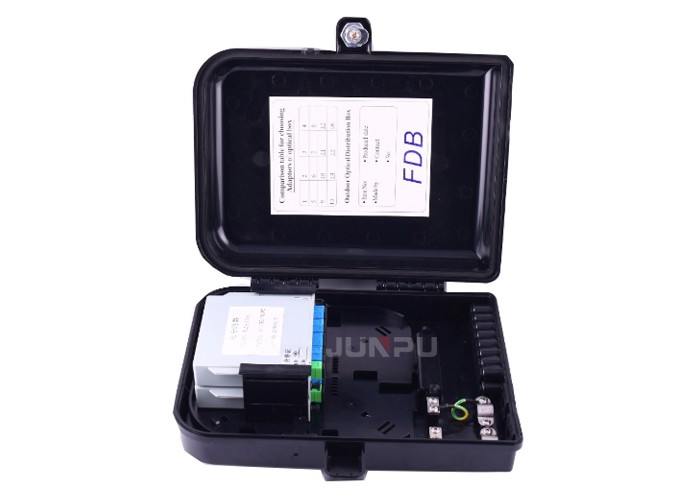 16 core Outdoor Fiber Optic Distribution Box, aBS material and IP65