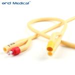 Medical Disposable Urethral Tube Balloon Dilatation Catheter 2 Way 3 Way Latex