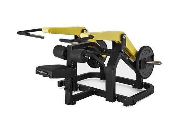 Commercial Hammer Strength Plate Loaded Equipment , Gym Fitness Seated Dip