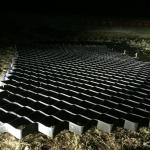 Plastic HDPE Geocell for Slope Protection in Black Color Hotel Ground Grid Geo
