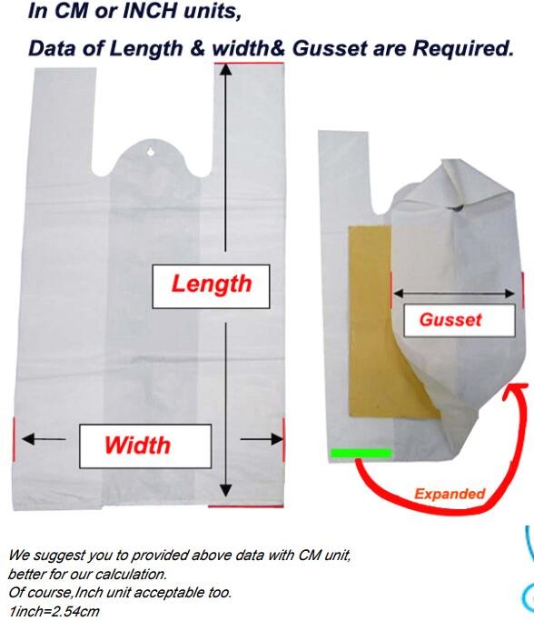 Jumbo T shirt bags, Jumbo Handy Handle Carrier, Carry out bags, Die cut handle, Soft loop handle, produce bag T-shirt ba