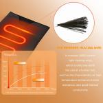 Portable Far Infrared Sauna Blanket Ultra Low Emf Anti Puffiness