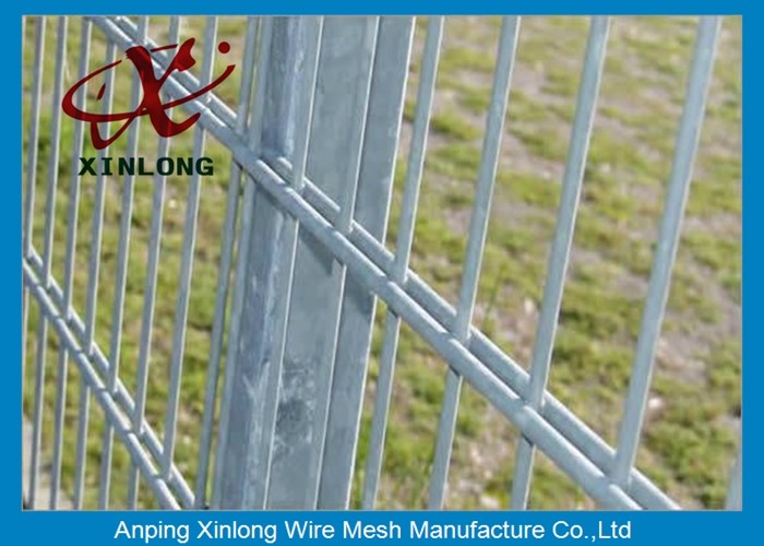 6/5/6mm 8/6/8mm Double Wire Fence Convenient Installation for High Security Fence