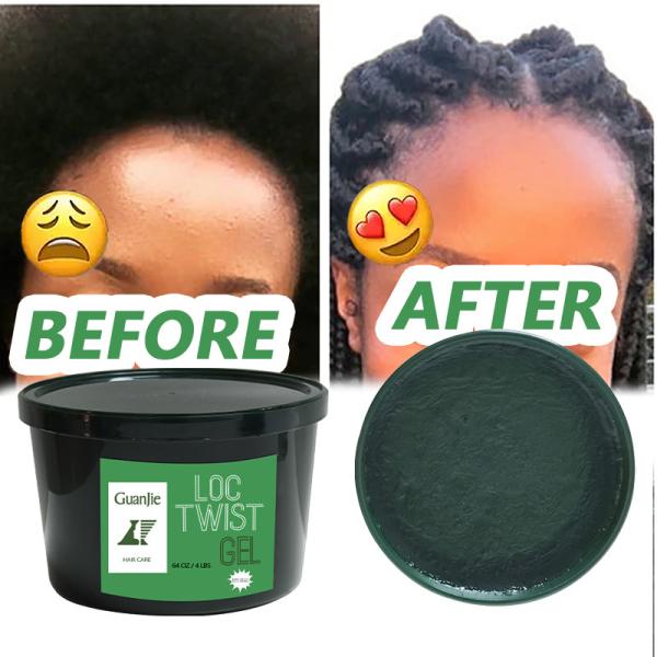 Organics Big Size Hold Edge Gel Wholesale Neat Conditioning Braiding Shining