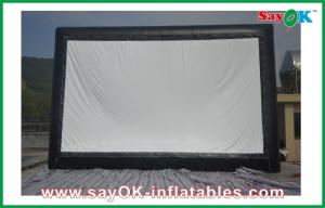 Wholesale Inflatable Backyard Movie Screen Professional Cloth Inflatable Movie Screen , Inflatable Outdoor Screen For Events from china suppliers