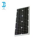 30W Garden Solar Energy Street Lights 1600lm 18V 4-8 M Height 385×252×42 Mm