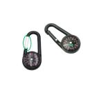 Aluminum Compass Style Snap Hook Carabiner For Backpack Keychain Outdoor