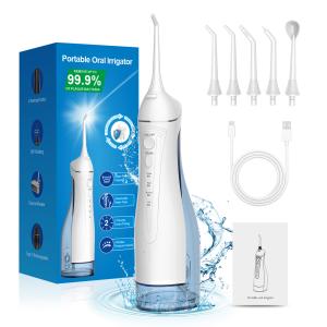 Wholesale Customizable 300ml IPX7 Electric Water Flosser for Tooth Cleansing and Whitening FDA Certified from china suppliers