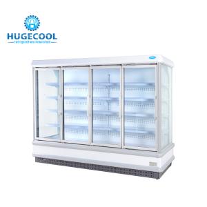 Wholesale Single Temperature Glass Display Freezer Customized Capacity For C - Store from china suppliers