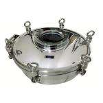 Sight Glass Circular Manhole Cover High Pressure Elliptical Shaped