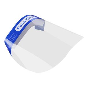Wholesale FDA Transparent Plastic Isolation Full Face Shield Visor from china suppliers