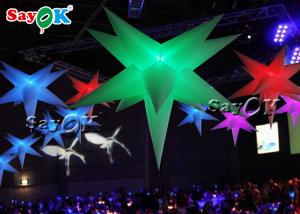 Wholesale Advertising Color Changing Inflatable Led Star For Party Decoration from china suppliers