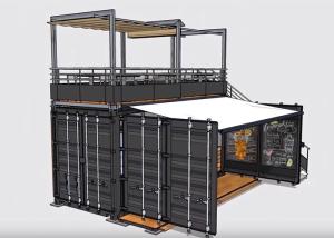 Wholesale Topshaw High Standard Luxury Container Coffee Shop Bar Container Cafe Mobile Container Restaurant from china suppliers