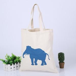 Wholesale Polyester Reusable Cotton Shopping Bags With Animal Picture Pattern Cloth from china suppliers