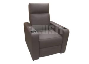 Wholesale Strong Steel Frame Footrest Home Theater Seating With Aisle Light Option from china suppliers