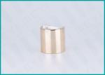 Gold Disc Top Cap 24/410 Lotion Dispensing Cap For Plastic Bottles