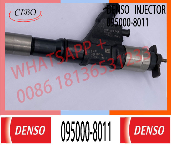 Genuine diesel common Rail Injector VG1246080051 095000-8011 For HOWO A7