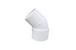 2 Inch Schedule 40 135 Degree PVC Elbow Fittings For Bathroom Bathtub