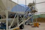 100m3 / H Twin Shaft Mixer YHZS100Mobile Concrete Batching Plant 2 X 10m3