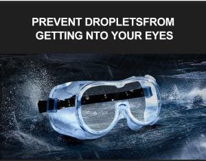 Wholesale Fully Cover Anti Droplet Goggles Impact Rated Safety Glasses For Laboratory from china suppliers