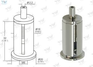 Wholesale Two - Parts Aircraft Cable Fixture Hangers Sophisticated Design For Suspension Systems from china suppliers