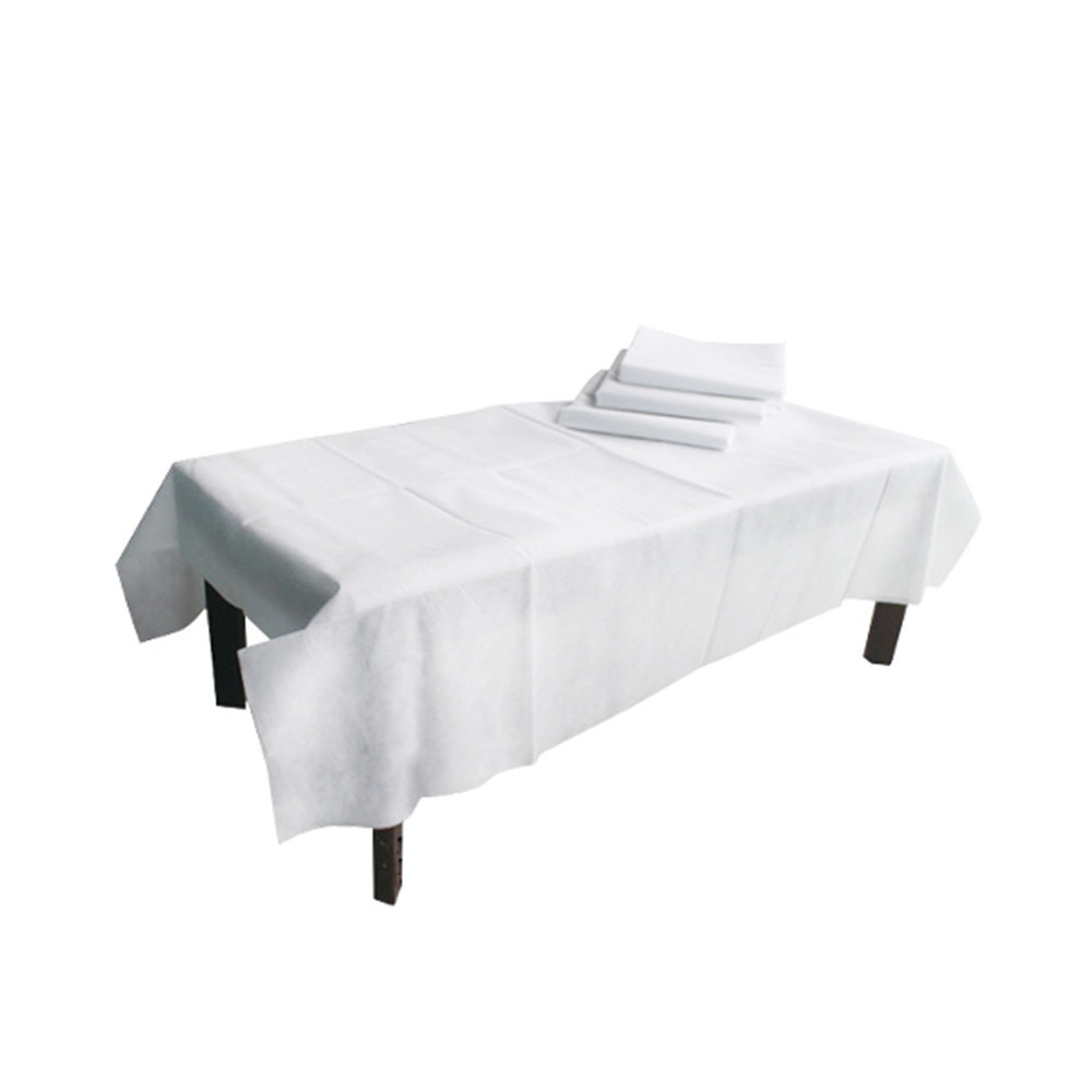 Hospital Disposable Bed Sheet 0.8mx2.1m Water Resistant Sms Non Woven Fabric