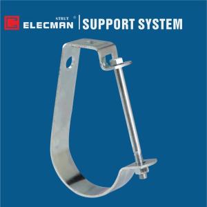 Wholesale Adjustable J Shape Conduit Pipe Hangers Clamp Zinc Plated Steel from china suppliers
