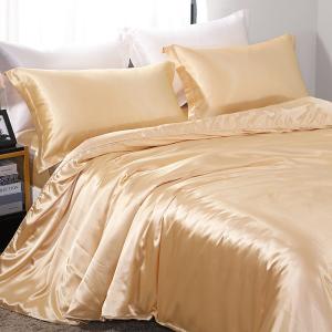 Wholesale 1.5m 5feet 22 Momme Silk Sheet Set , Grade A Chinese Silk Duvet Cover from china suppliers