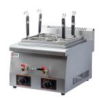 Hotel Restaurant Kitchen Gas Noodle Cooking Machine with 4 Baskets and High