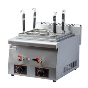 China Hotel Restaurant Kitchen Gas Noodle Cooking Machine with 4 Baskets and High Capacity on sale