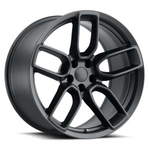 Wholesale 20x9.5 Inch Dodge Replica Wheels 5x115 Satin Black Fit Charger Widebody Challenger SRT from china suppliers