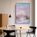 Custom Hand Painted Art Decor Painting Modern Textured Canvas Landscape Oil