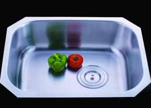 Wholesale Rectangle Undermount Stainless Steel Kitchen Sink With Rouded Corner from china suppliers
