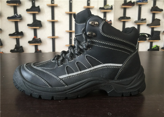 Custom Army Winter Boots / Puncture Resistant Work Boots Decorative Stitching