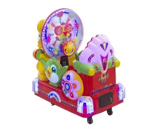 Wholesale Eletronic Kids Swing Machine Shopping Mall Children Coin Pusher Game Center Dreamland Amusement Games Tiger Kiddie Rides Ex-work from china suppliers