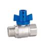Buy cheap Forged Nickel Plated Brass Valve V1030-MF Brass Lockable Valve from wholesalers