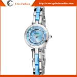 KM24 6 Colors Full Stainless Steel Bracelet Bangle Watches Quartz Analog Watches