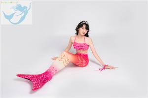 Wholesale Womens Swimmable Mermaid Tails , Toddler Mermaid Tail For Swimming from china suppliers