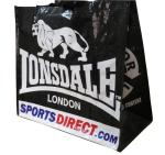 JONSADLE Black Polypropylene Woven Shopping Bags, Custom Printed PP Carry Bag