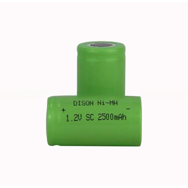 SC Ni-Mh HRH23/43 2.5Ah High Temperature Rechargeable Battery Cells for Communication