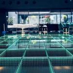 Wholesale RGB LED Dance Floor LED 3D Mirror Abyss Dance Floor 3D DJ Stage