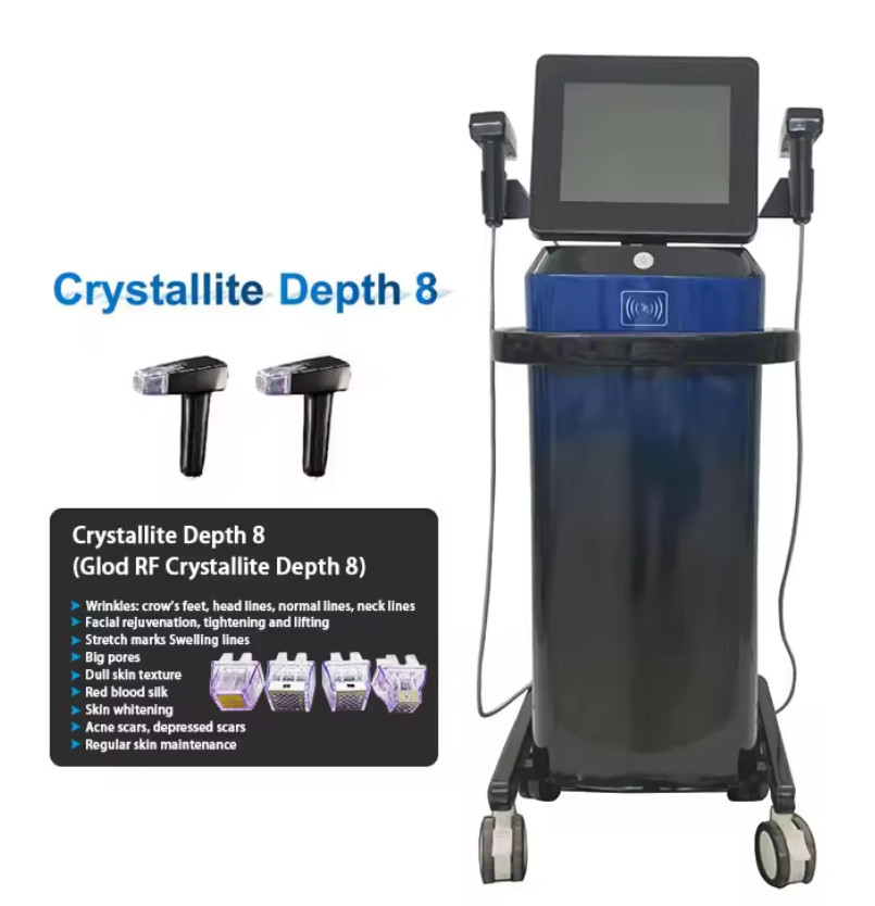 Micro Needle Fractional RF Golden Microneedling Machine For Skin Rejuvenation And Tightening