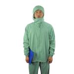 Dust Proof 100D 98% Cotton Antistatic Coveralls ESD Smock