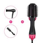 Ceramic Coating Nylon Pin Rotating Hot Hair Brush For Women