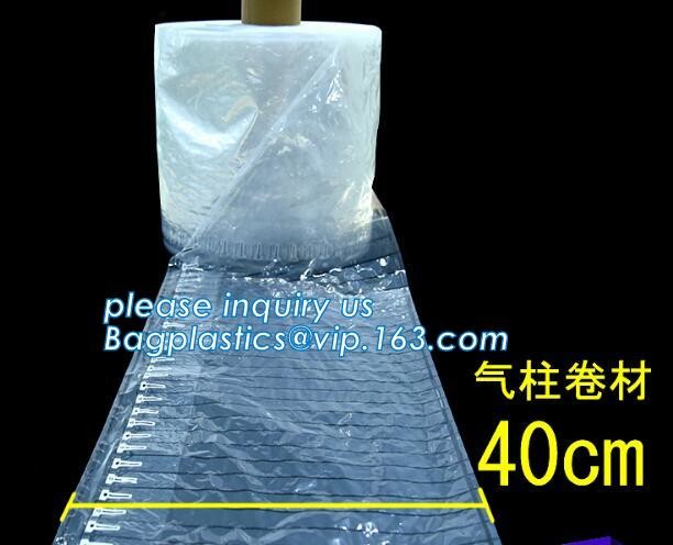 Plastic wrap air bag colume double layer bubble courier bag poly bubble bag for promotion, Shockproof Safety Air Cushion