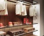 Bedroom Wooden U Shaped Walk In Closet Storage Units For Clothing Storage